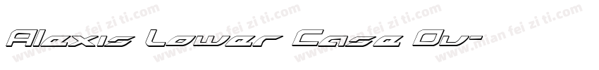 Alexis Lower Case Ou字体转换